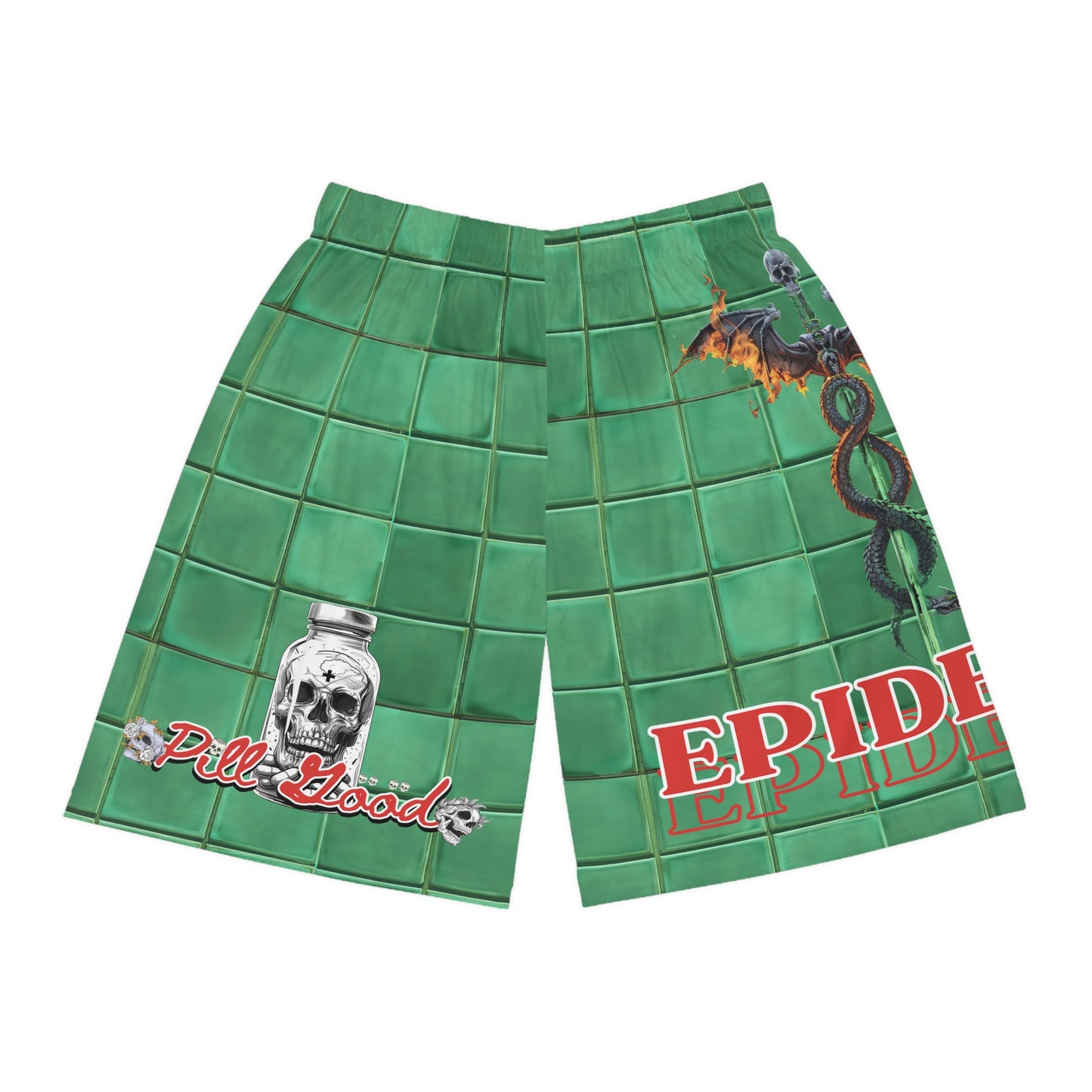 DR PILL GOOD BASKETBALL SHORTS